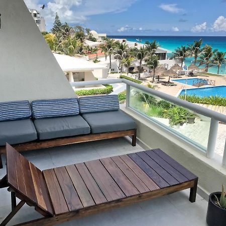 Apartment On The Beach With Terrace Ocean View, Brisas Cancun 01 By Beach & Ocean Apartments Exterior photo