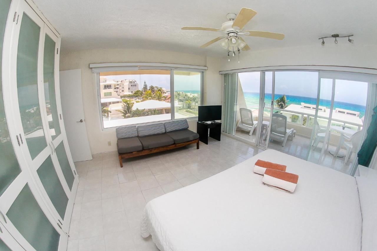 Apartment On The Beach With Terrace Ocean View, Brisas Cancun 01 By Beach & Ocean Apartments Exterior photo