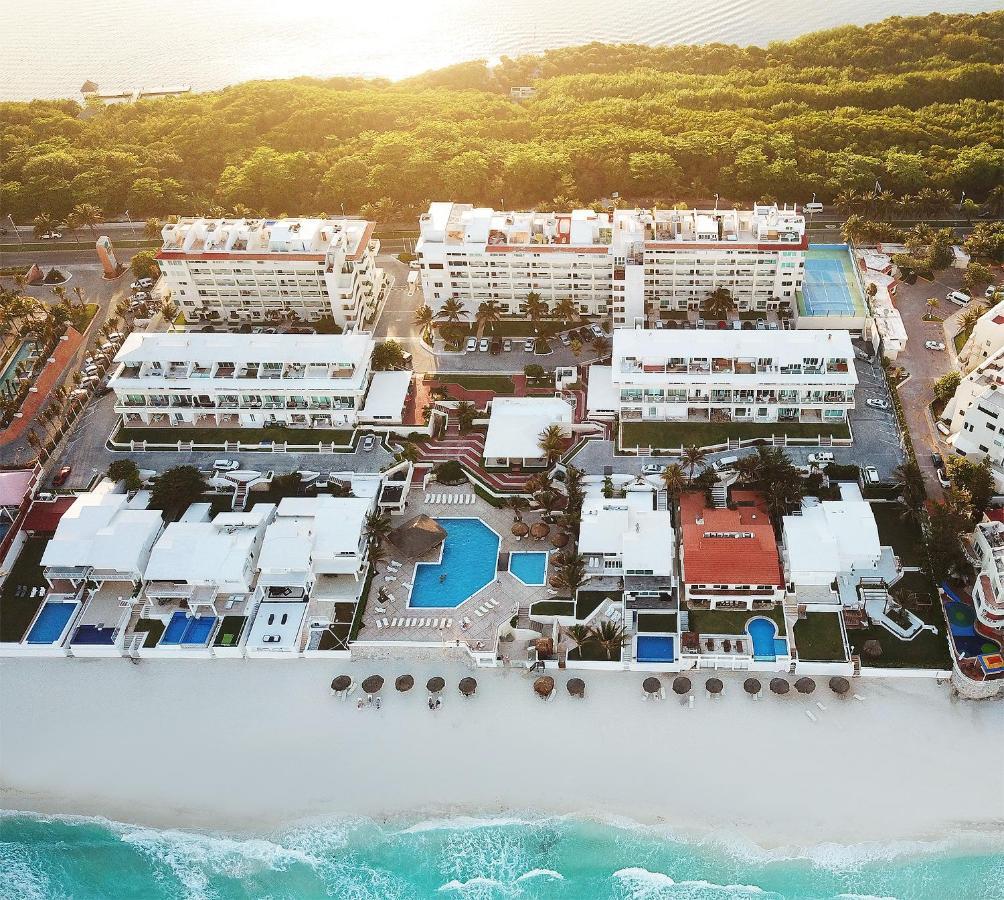 Apartment On The Beach With Terrace Ocean View, Brisas Cancun 01 By Beach & Ocean Apartments Exterior photo